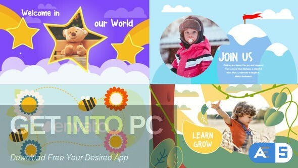 VideoHive – Funny Kids Slideshow Premiere Pro MOGRT Free Download