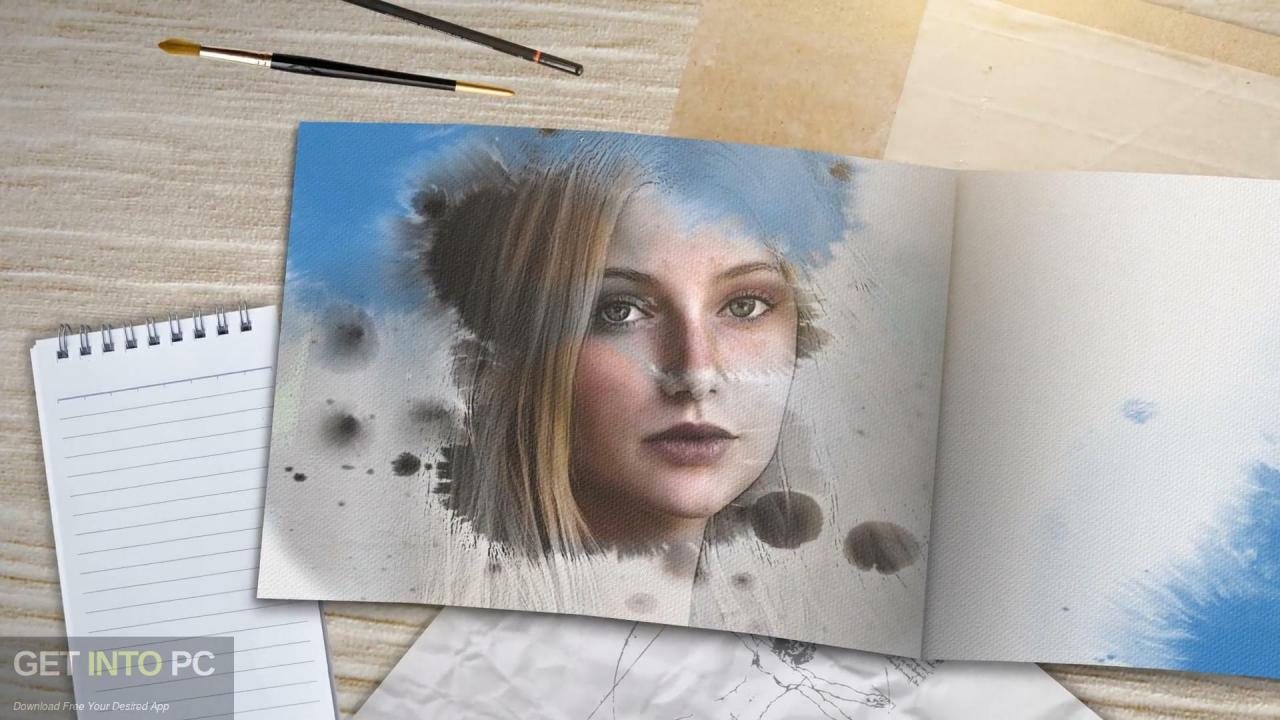 VideoHive – Paint Book AEP Free Download