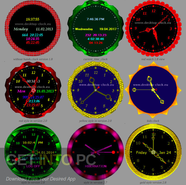 Voice Desktop Clock Free Download