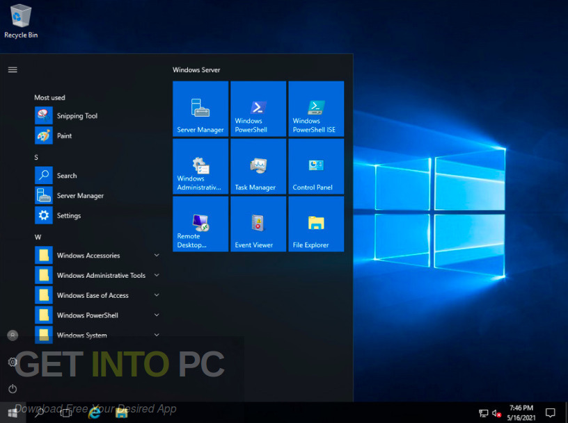 Windows Server 2016 DataCenter MAY 2021 Free Download