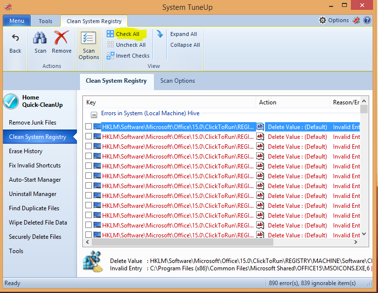 Acelogix System TuneUp Free Download