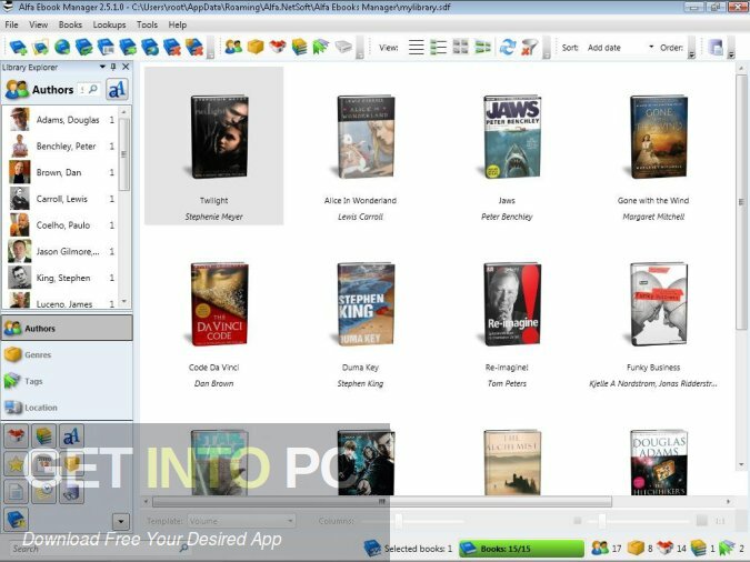 Alfa eBooks Manager Web 2021 Free Download