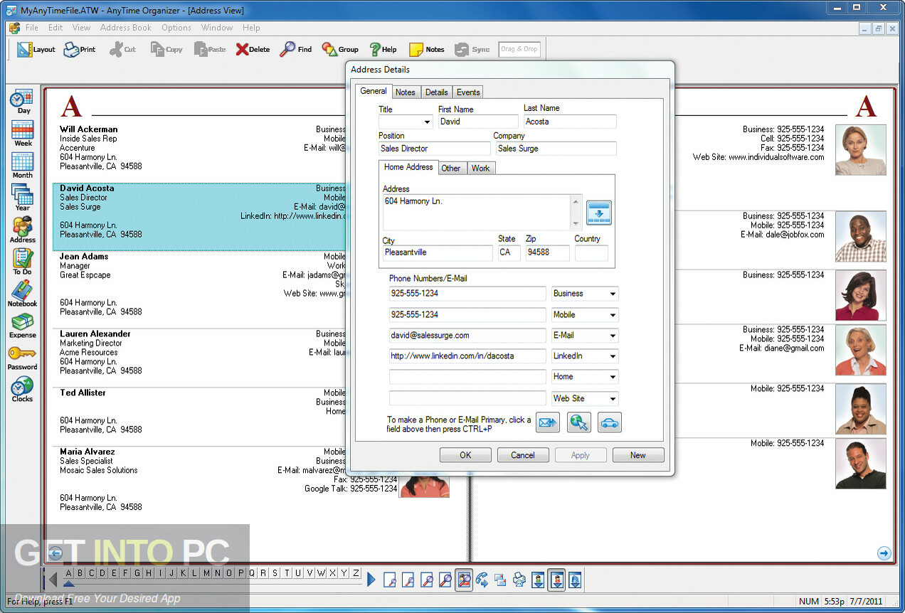 AnyTime Organizer Deluxe 2022 Free Download