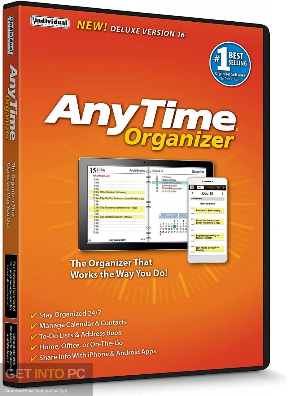 AnyTime Organizer Deluxe 2022 Free Download
