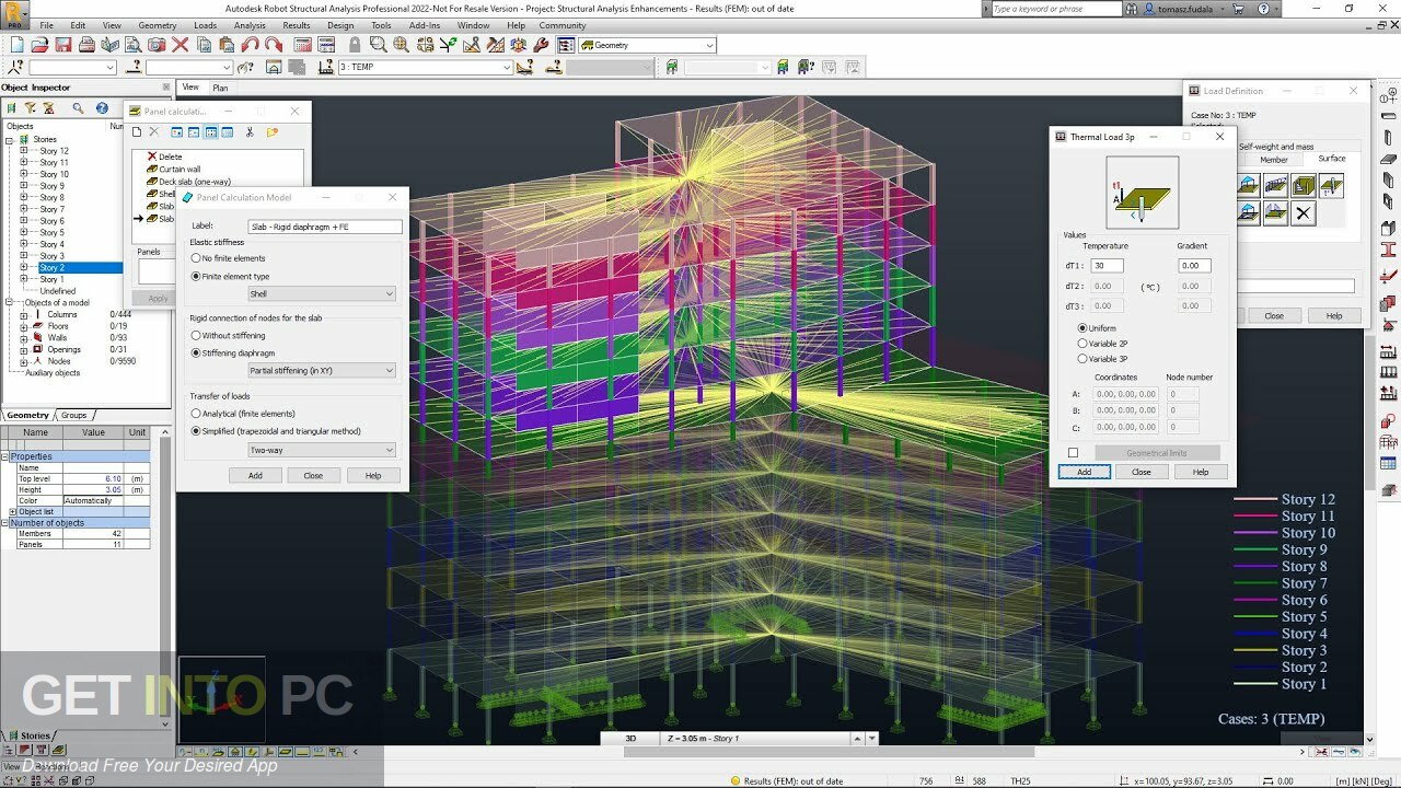 Autodesk Robot Structural Analysis Professional 2022 Free Download