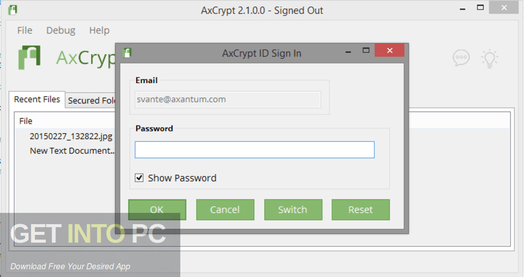 AxCrypt 2021 Free Download