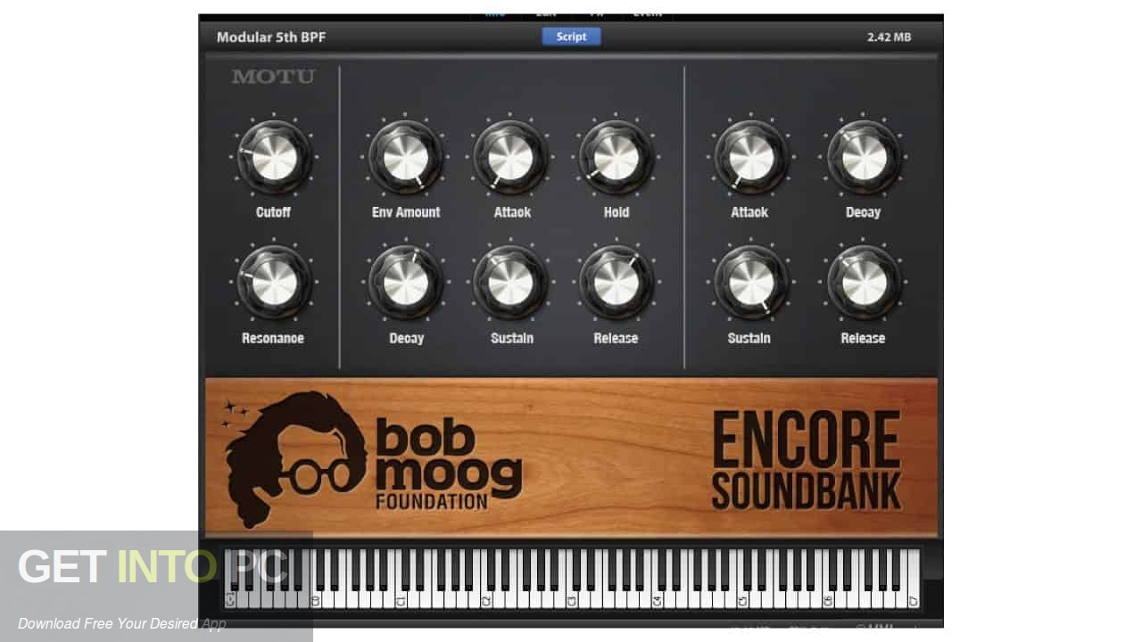 Bob Moog Foundation Encore (UVI Falcon) Free Download