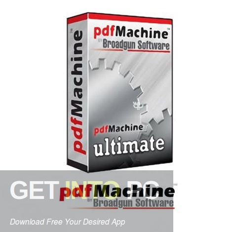 Broadgun pdfMachine Ultimate 2021 Free Download