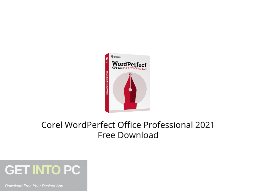 Corel WordPerfect Office Professional 2021 Free Download