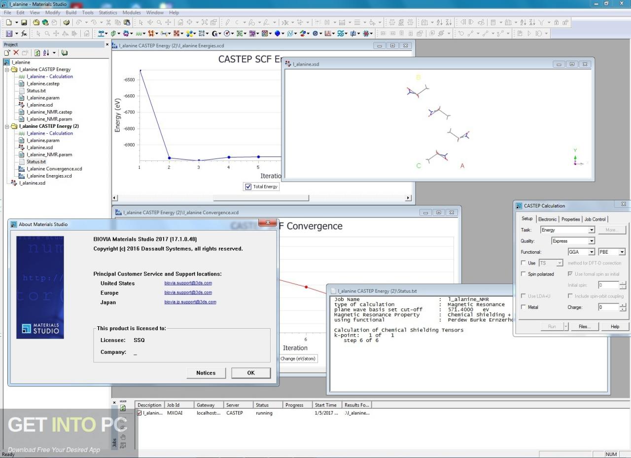 DS BIOVIA Materials Studio 2020 Free Download