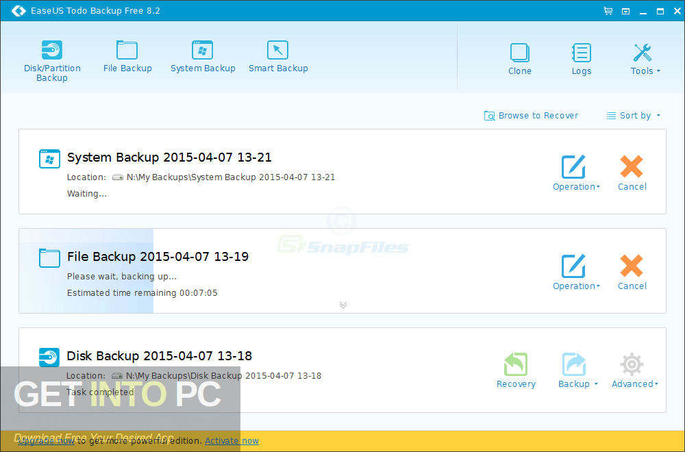 EaseUS Todo Backup 2022 Free Download