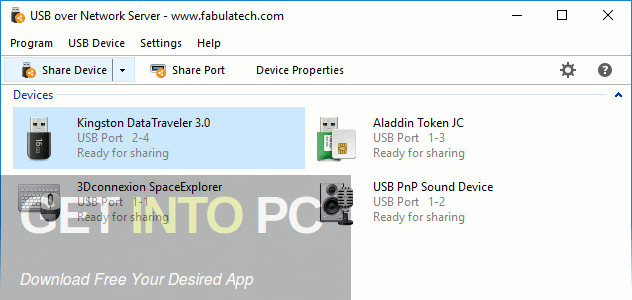 FabulaTech USB over Network 2021 Free Download