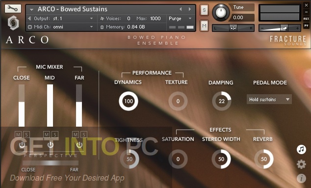 Fracture Sounds – ARCO – Bowed & Plucked Piano Ensemble Download