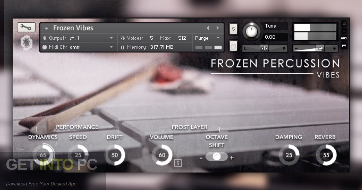 Fracture Sounds – Frozen Percussion: Vibes (KONTAKT) Free Download