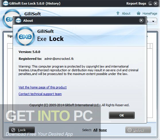 GiliSoft Exe Lock Free Download