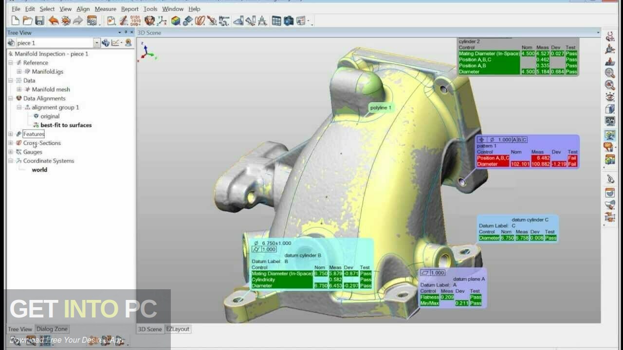 InnovMetric PolyWorks Metrology Suite 2021 Free Download