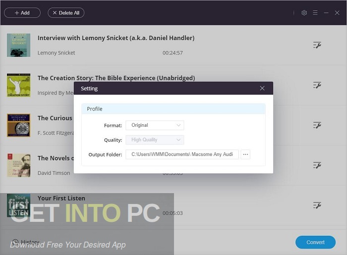 Macsome Any Audiobook Converter Free Download