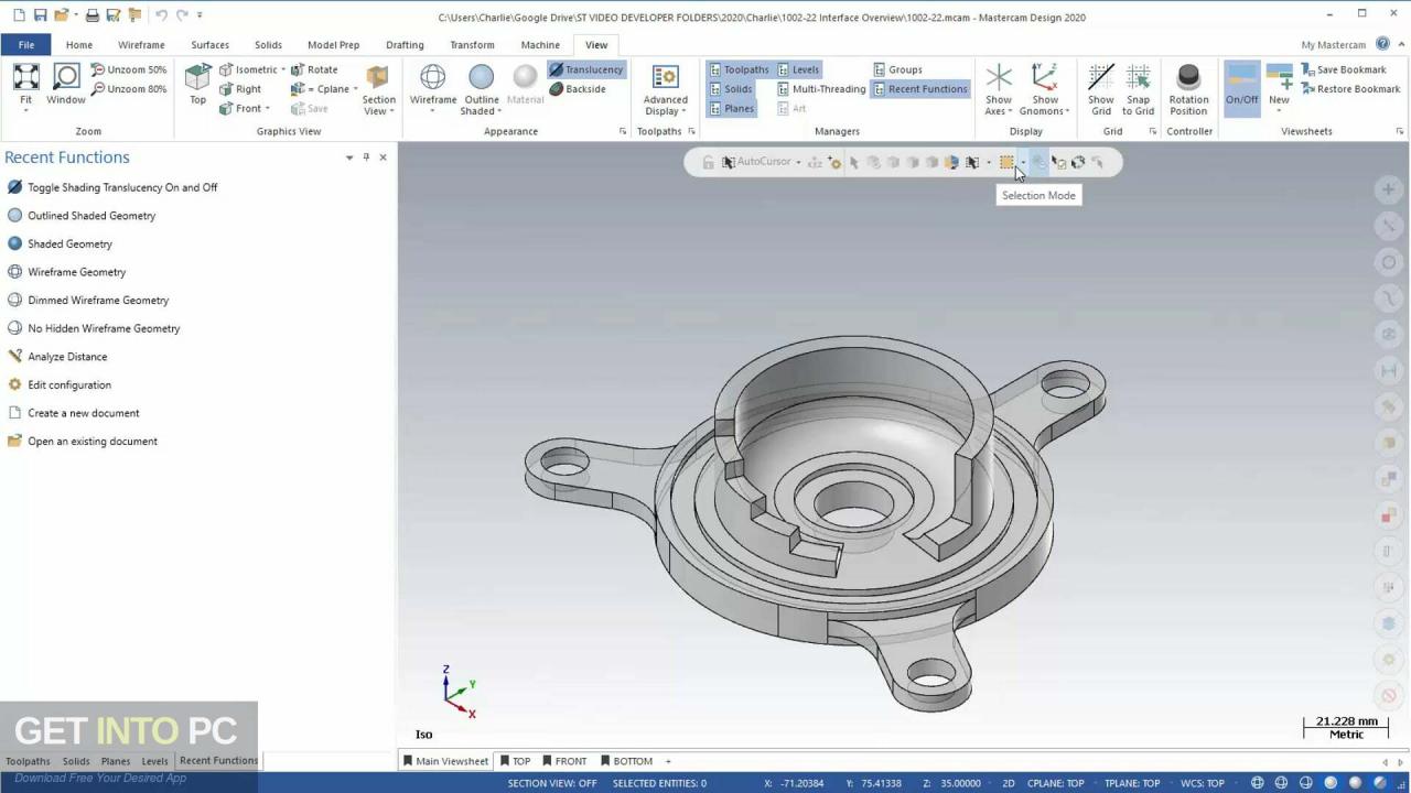 Mastercam 2022 Free Download