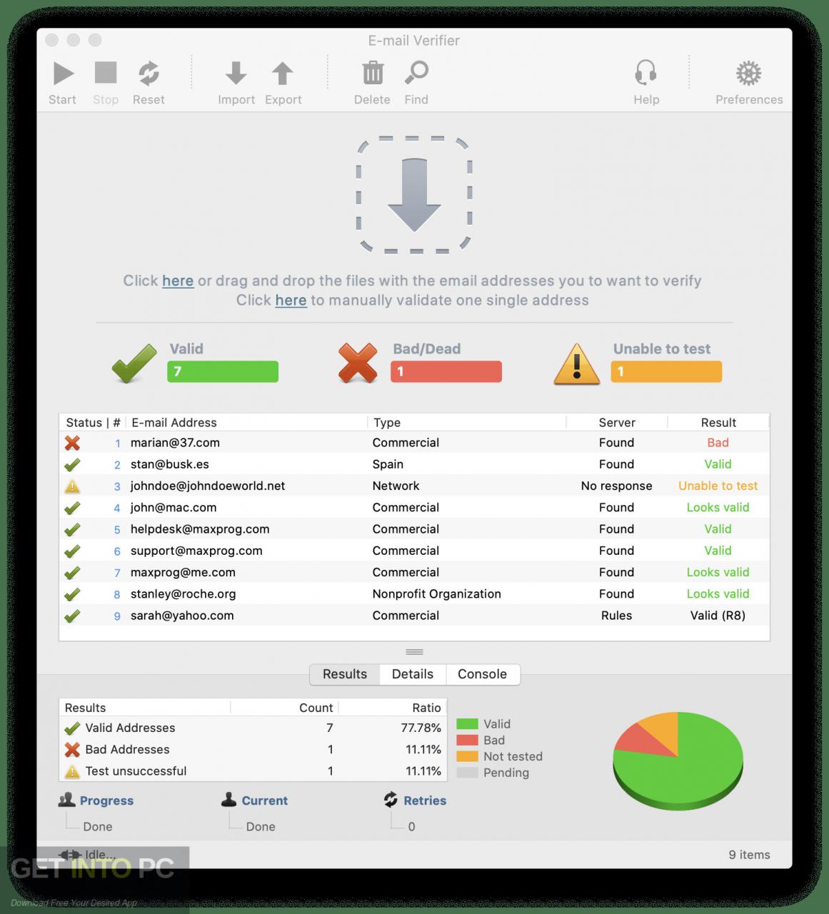 Maxprog eMail Verifier 2021 Free Download