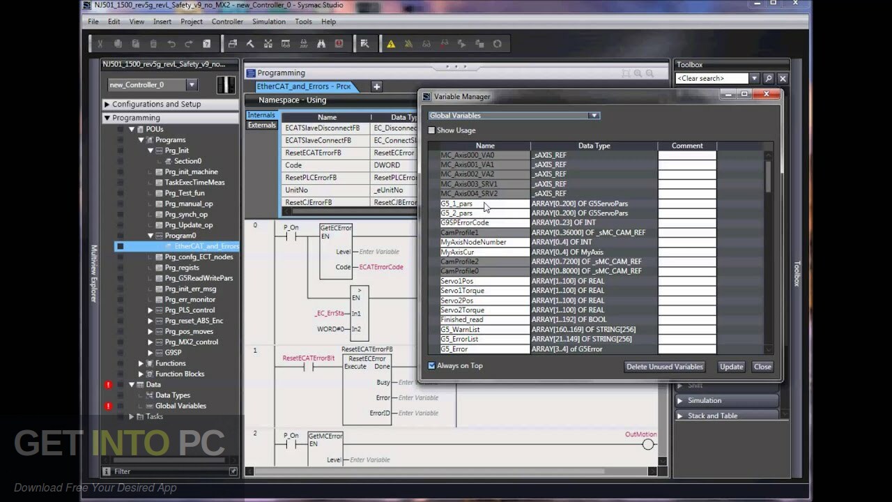 Omron Sysmac Studio 2022 Free Download