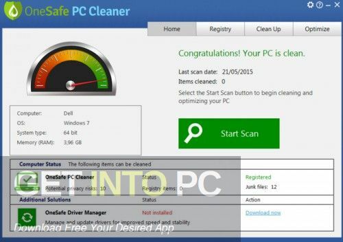 OneSafe PC Cleaner Pro 2021 Free Download