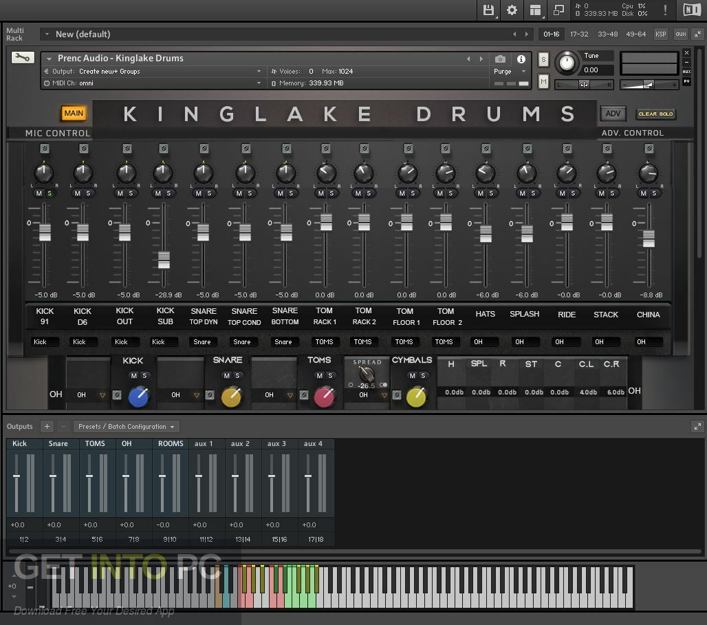 Prenc Audio – Kinglake Drums (KONTAKT) Free Download