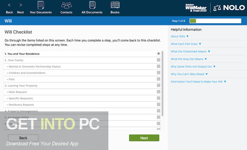 Quicken WillMaker & Trust 2021 Free Download