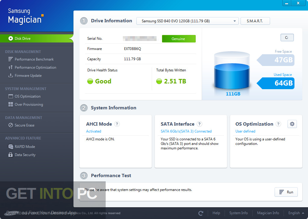 Samsung SSD Magician Tool 2022 Free Download