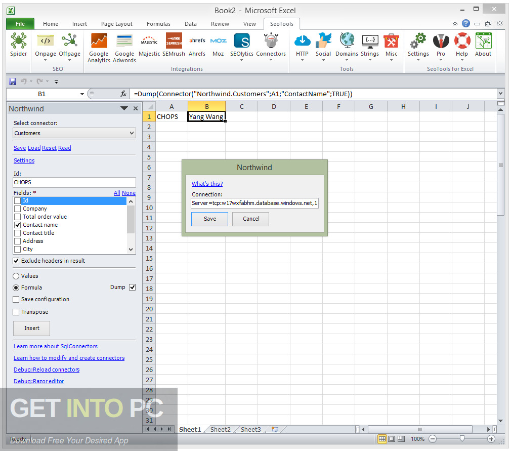 SeoTools for Excel Free Download