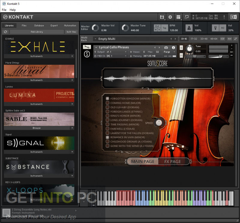 Sonuscore – Lyrical Cello Phrases Free Download