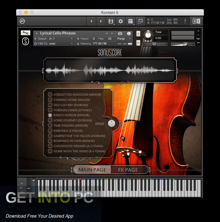 Sonuscore – Lyrical Cello Phrases Free Download