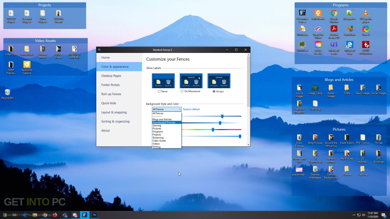 Stardock Fences 2022 Free Download