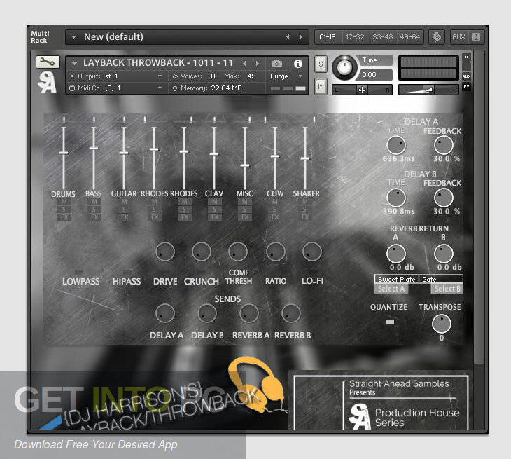 Straight Ahead Samples – Layback Throwback Free Download