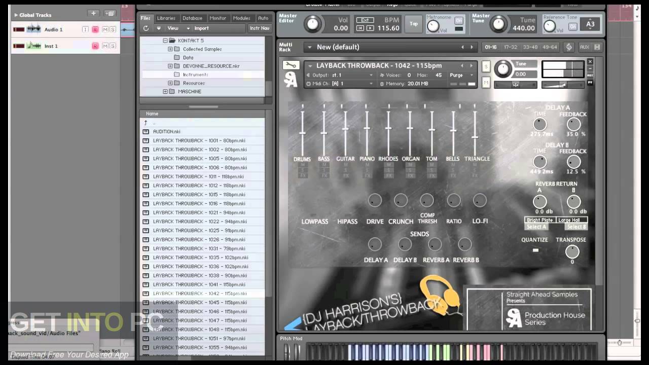 Straight Ahead Samples – Layback Throwback Free Download