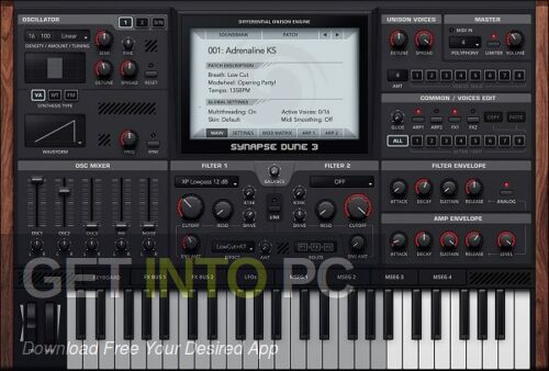 Synapse Audio – DUNE 3 World of Ambient (SYNTH PRESET) Free Download