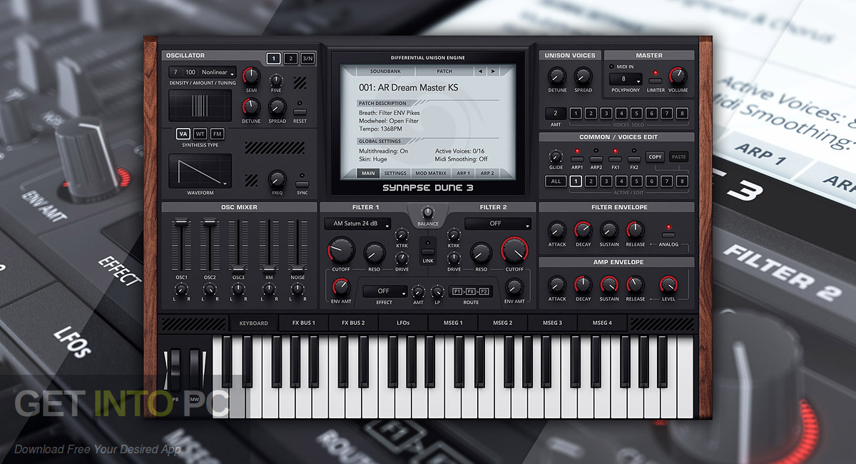 Synapse Audio – DUNE 3 World of Cinematic Vol. 2 (SYNTH PRESET) Free Download