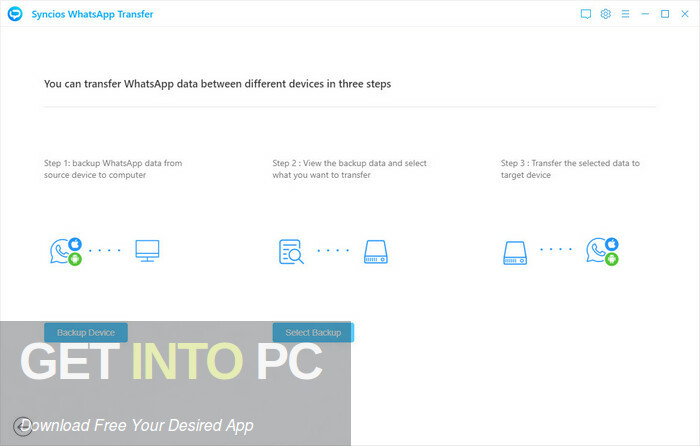 Syncios WhatsApp Transfer Free Download