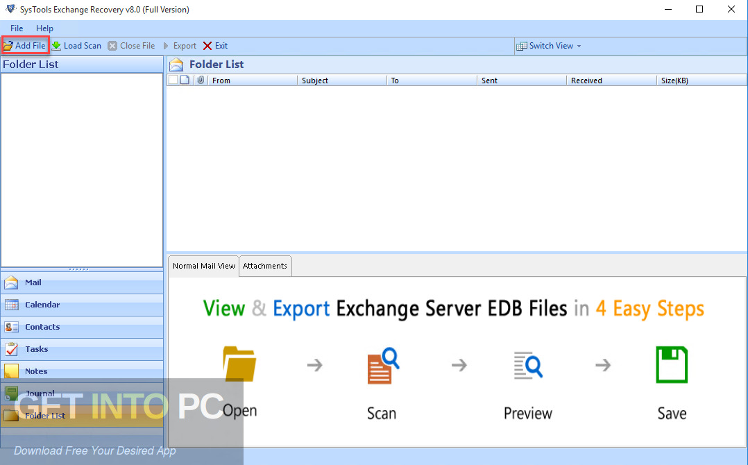 SysTools Exchange Recovery 2022 Free Download