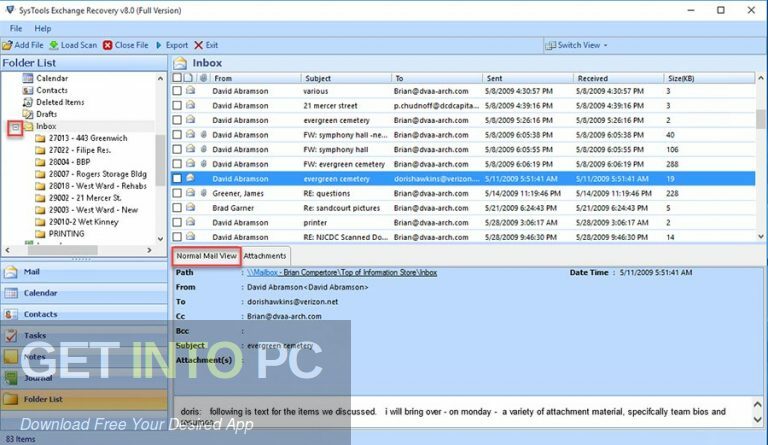 SysTools Exchange Recovery 2022 Free Download