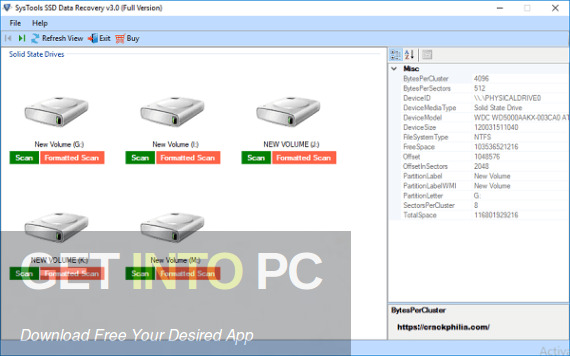 SysTools SSD Data Recovery 2022 Free Download