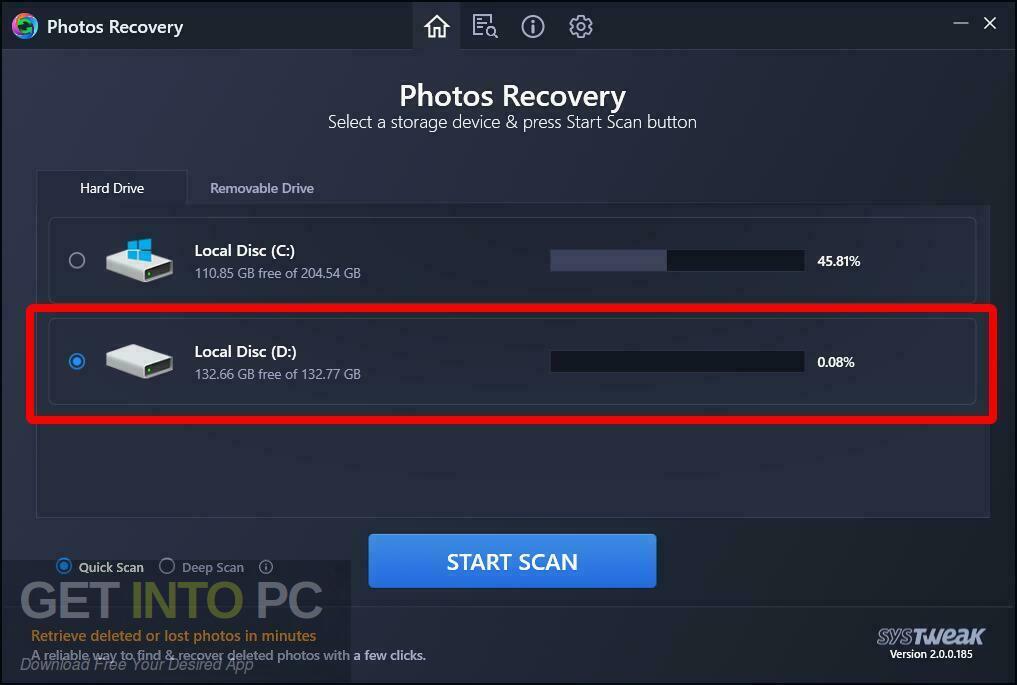 Systweak Photos Recovery Free Download