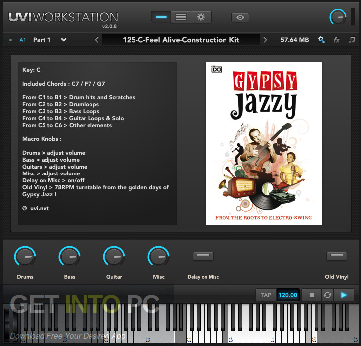 UVI – Gypsy Jazzy (UVI Falcon) Free Download