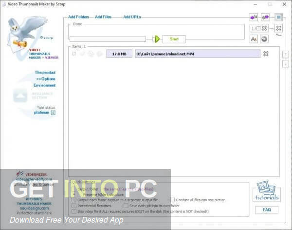 Video Thumbnails Maker Platinum 2022 Free Download