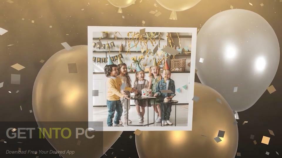 VideoHive – Balloons and Confetti Slideshow [PRPROJ] Free Download