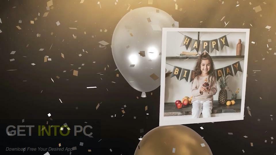 VideoHive – Balloons and Confetti Slideshow [PRPROJ] Free Download