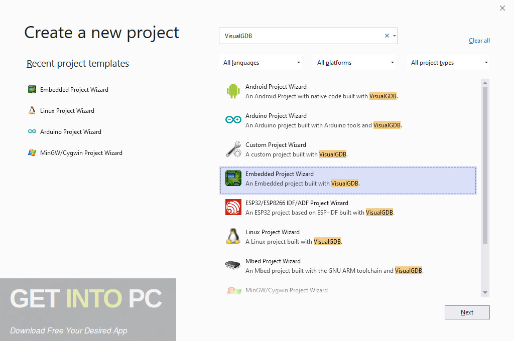 VisualGDB Ultimate 2021 Free Download