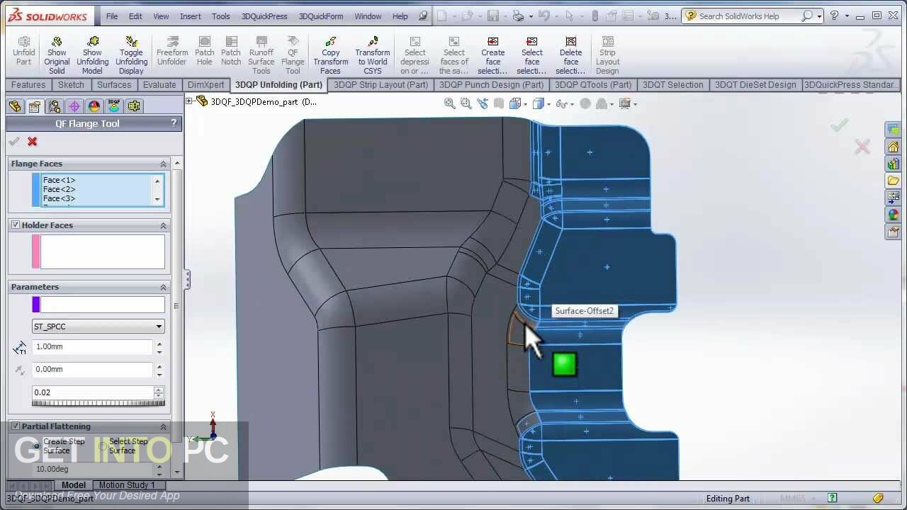 3DQuickForm for SolidWorks 2009-2022 Free Download
