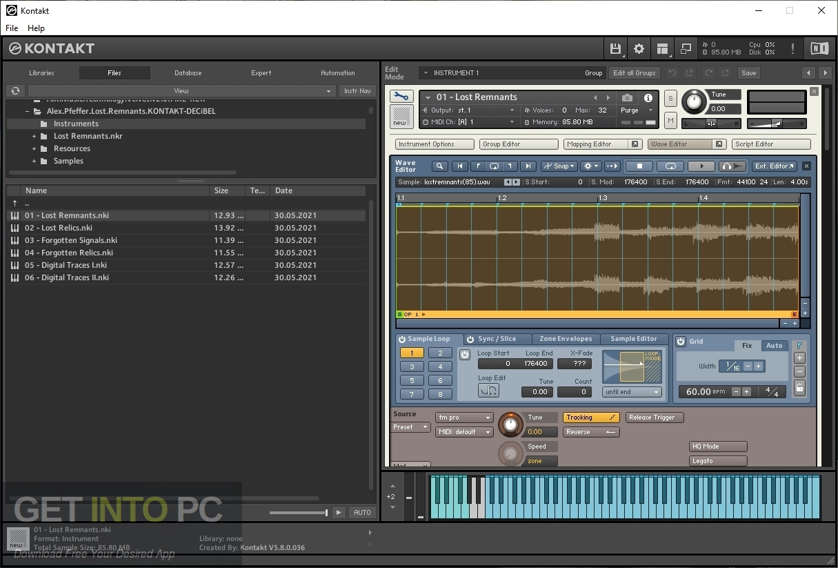 Alex Pfeffer – Lost Remnants (KONTAKT) Free Download