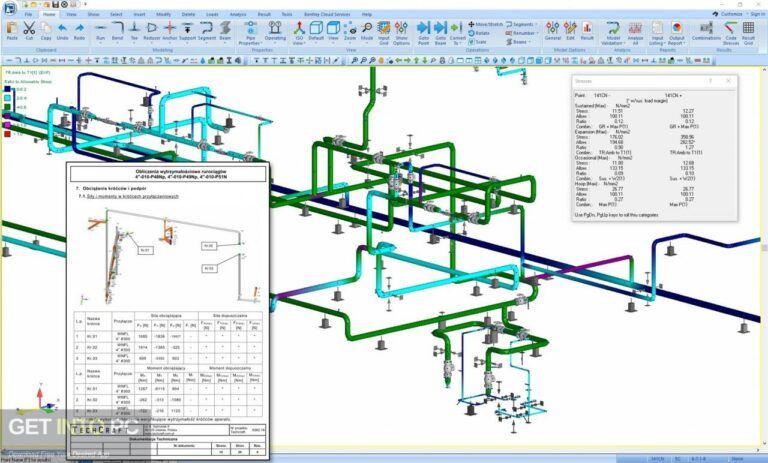 Bentley AutoPIPE CONNECT Edition 2022 Free Download
