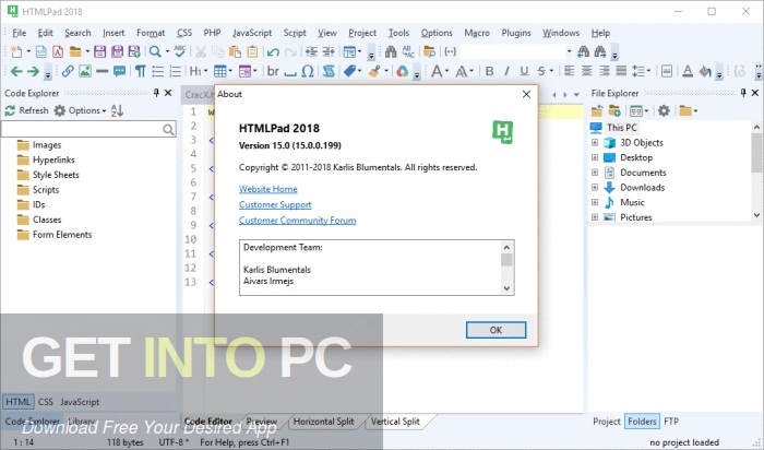 Blumentals HTMLPad 2022 Free Download